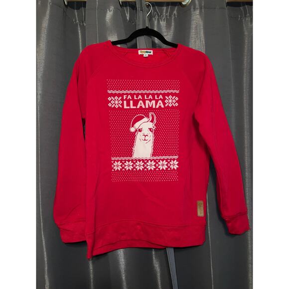 Ugly Christmas Sweater Sweaters - Ugly Christmas Sweatshirt Sweater Xmas Size Large Tipsy Elves